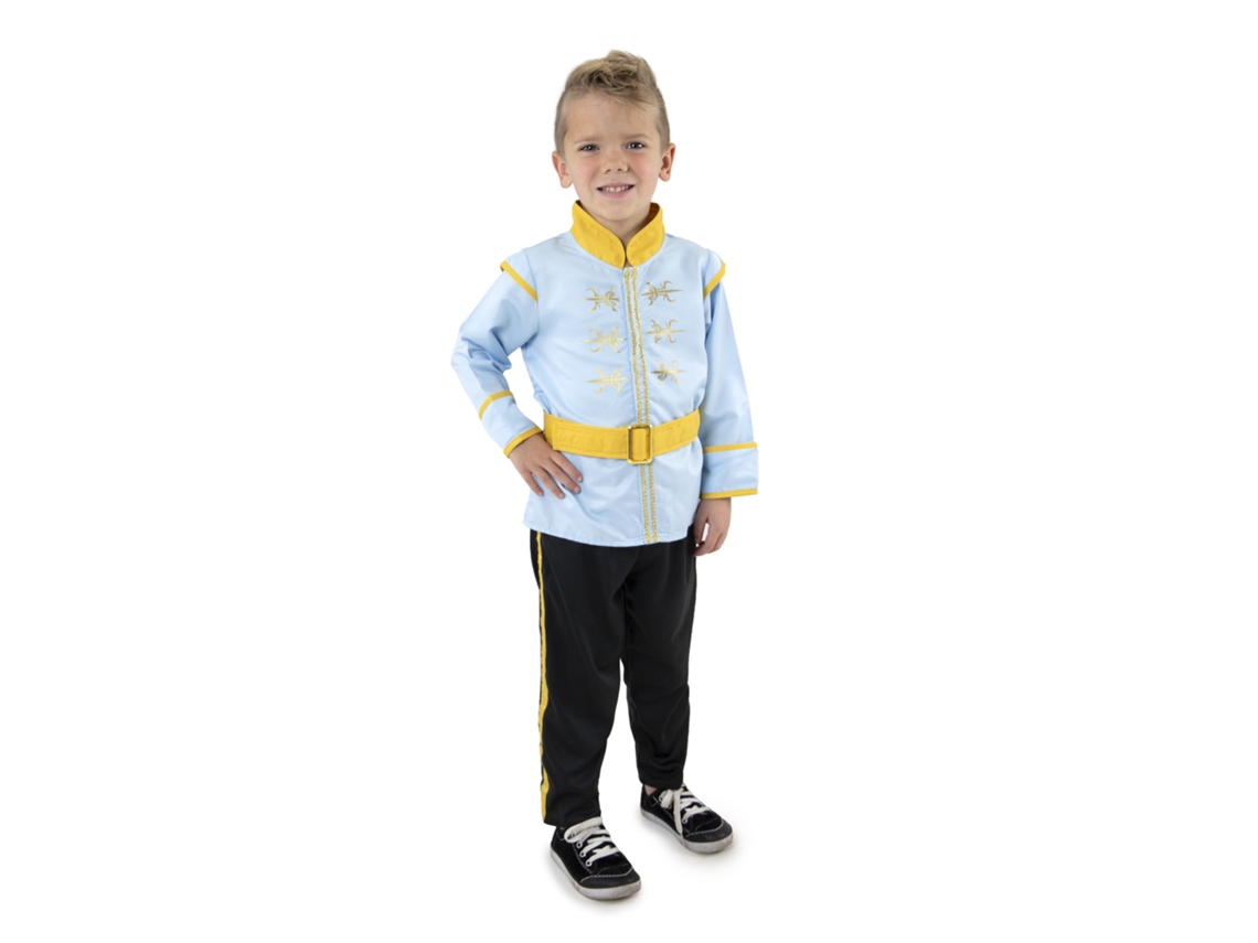 Conjunto De Fantasia De Príncipe Da Little Adventures Para Crianças De 3 A 5 Anos Fantasia