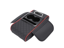 Tapete Multifuncional Para Apoio De Braço De Carro Com Porta-copos, Porta-lenços, Almofada Espessa Para Apoio De Braço E Altura Ajustável._yua
