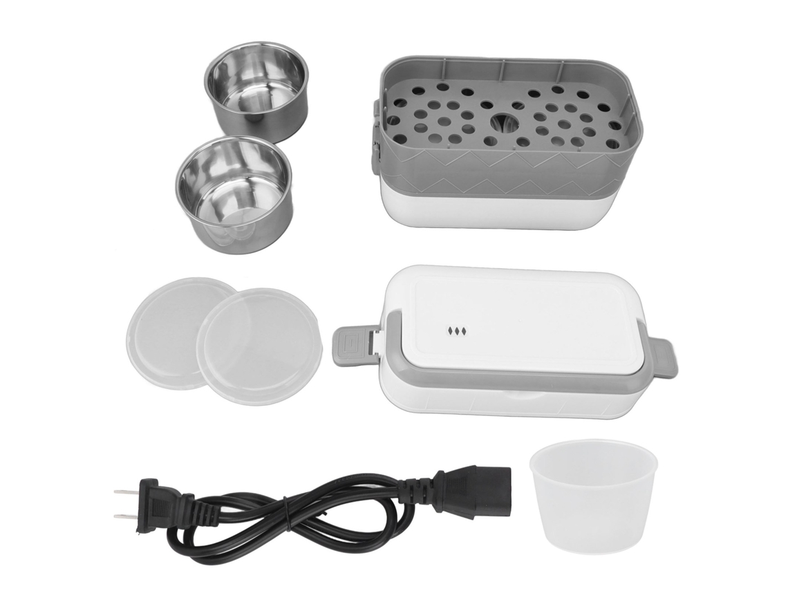 Caixa térmica elétrica portátil com aço inox 304, aquecimento rápido, 110v S/MARCA