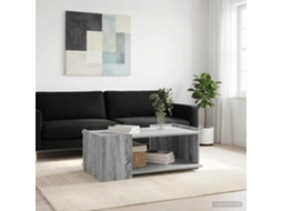 Vidaxl Mesa De Centro Sonoma Cinzento 90 X 50 X 33 Cm