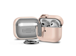 Capa Protetora À Prova De Choque Com Trava Automática Para Fones De Ouvido Bluetooth Airpods 3