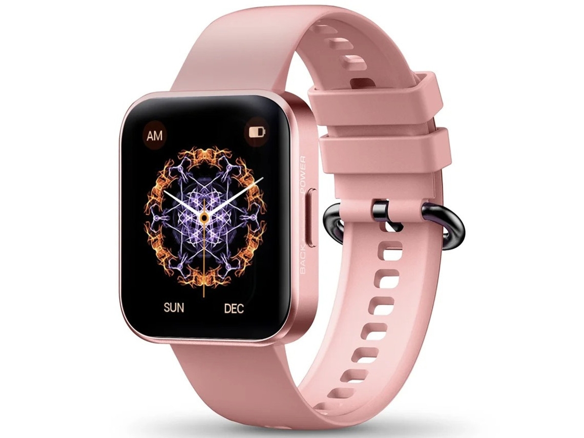 Smartwatch 1.71 Tela Touch Fitness Rastreador Frequência Cardíaca Oxigênio Sono Esportes Ip68 Android Ios Compatível Yizhood