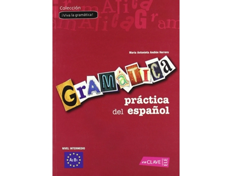 Livro Gramatica practica del espanol de Mª Antonieta Andión Herrero (Espanhol)