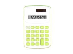 Mini calculadora portátil e fofa para estudantes, de alta precisão e leve, ideal para escola e casa