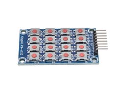 Laxiscreed Módulo De Expansão Para Teclado 8 Pinos 4x4 Com Controle Elétrico E Funções Extras