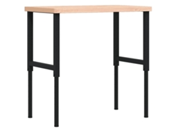 Workbench, Workbenches Vidaxl Marrom Faia (100 X 60 X (73-99.5) Cm)