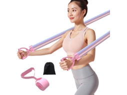 Faixas Elásticas De Resistência Com Alças Para Treinamento Força Na Porta | Equipamento Ginástica Braços