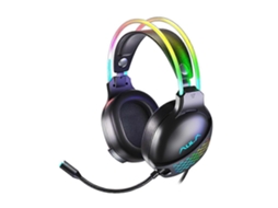 Fone de ouvido gamer com fio Hengrongshen S503 RGB