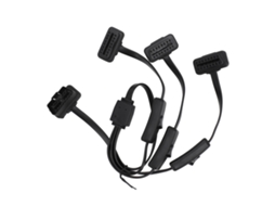 Aetheria cabo Plano Obdii 16 Pinos Splitter 1 em 3 Extensor de Diagnóstico Automotivo Durável