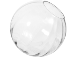 Globo de Vidro de Substituição para Luminária Pendente com Padrão Vertical, Design Elegante e Iluminado. SFUSHOS