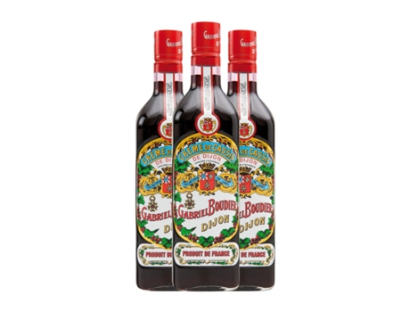 Licor Creme GABRIEL BOUDIER Crème de Cassis de Dijon Garrafa Medium (0.5 L - 3 Unidades)