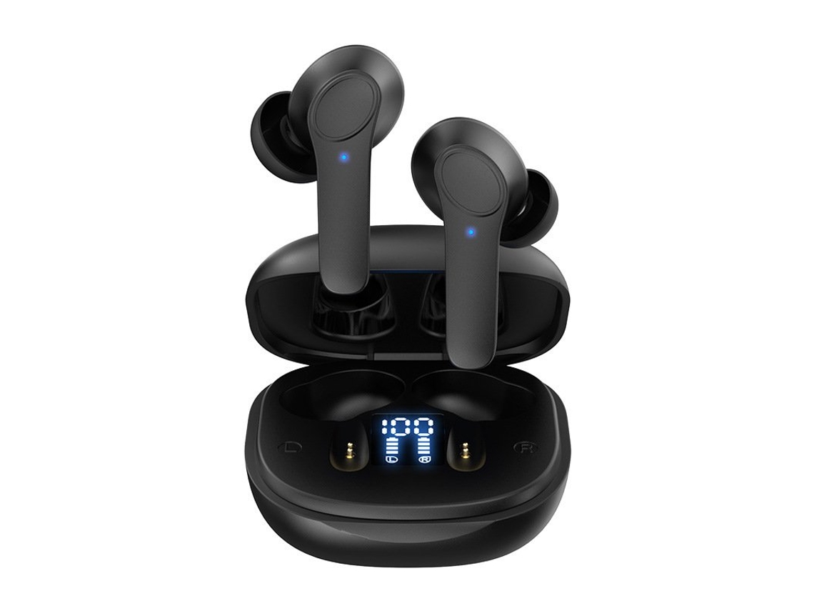 Auriculares Bluetooth True Wireless B11 5.0 Anc com Cancelamento de Ruído Ativo Hi-Fi Audio Touch Wireless Gaming Preto