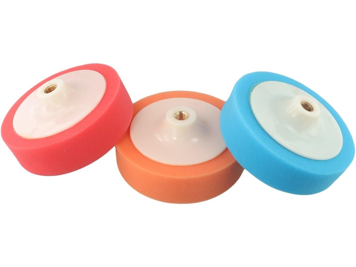 Conjunto De 3 Discos Polimento Automotivo 15 Cm (6 Polegadas),
