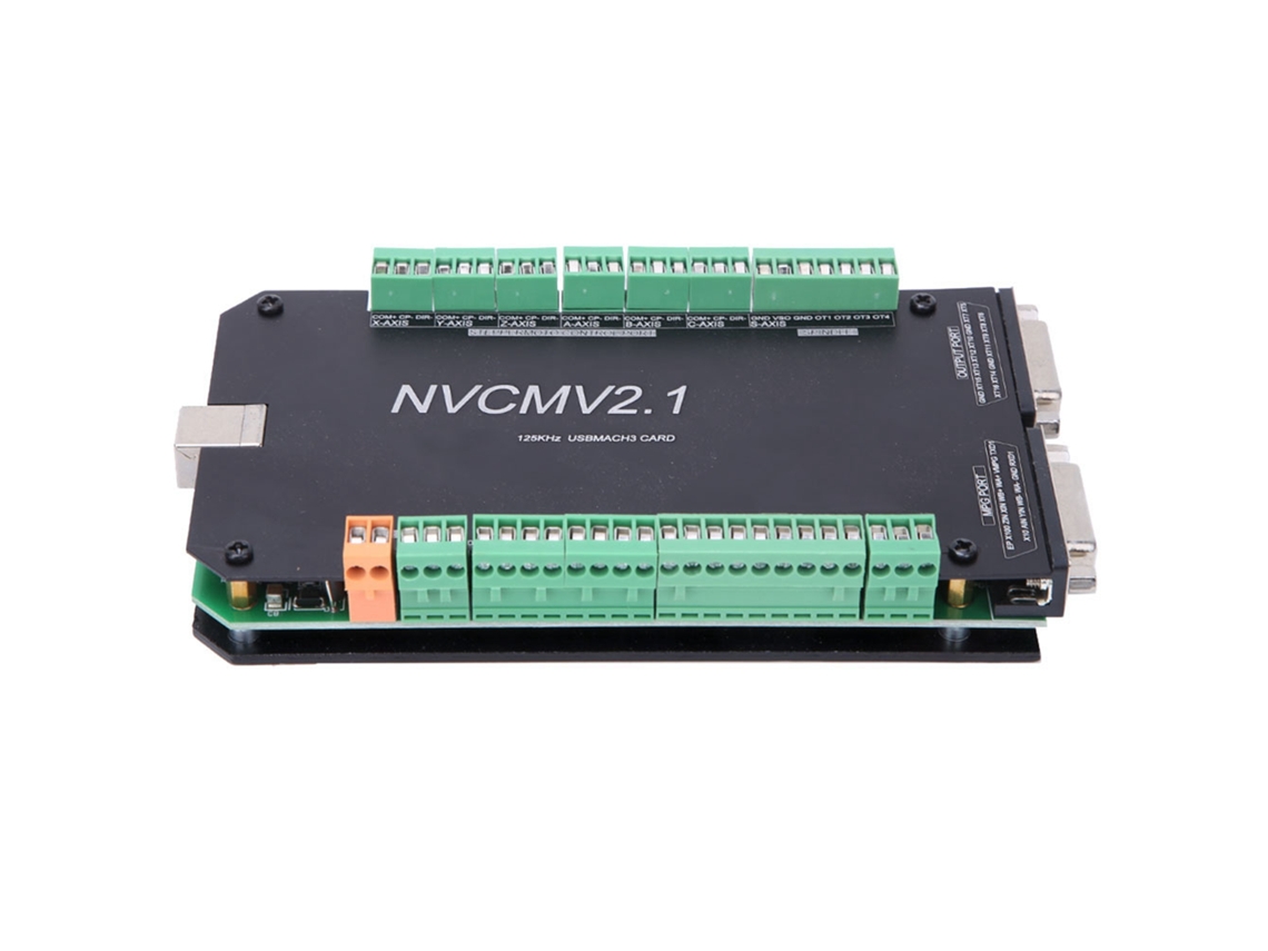 Controlador Cnc 5 Eixos Nvcm Mach3 Usb