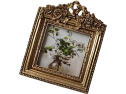 Moldura antiga para fotos, ideal para decoração de mesas e paredes. Perfeita para casa e galerias.