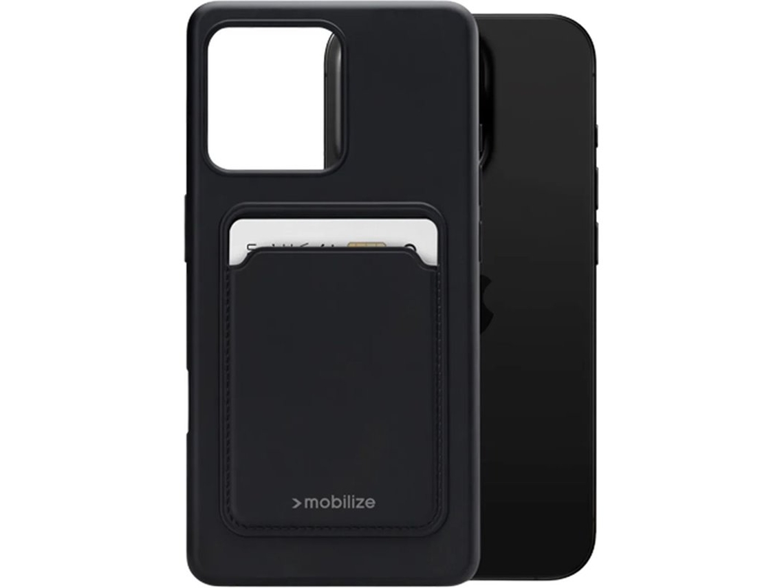 Mobilize Cardcase Tpu Back Cover Preto Apple Iphone 16 Pro