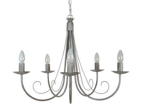 Candeeiro de Teto  Côte DIvoire 20703 Cinzento