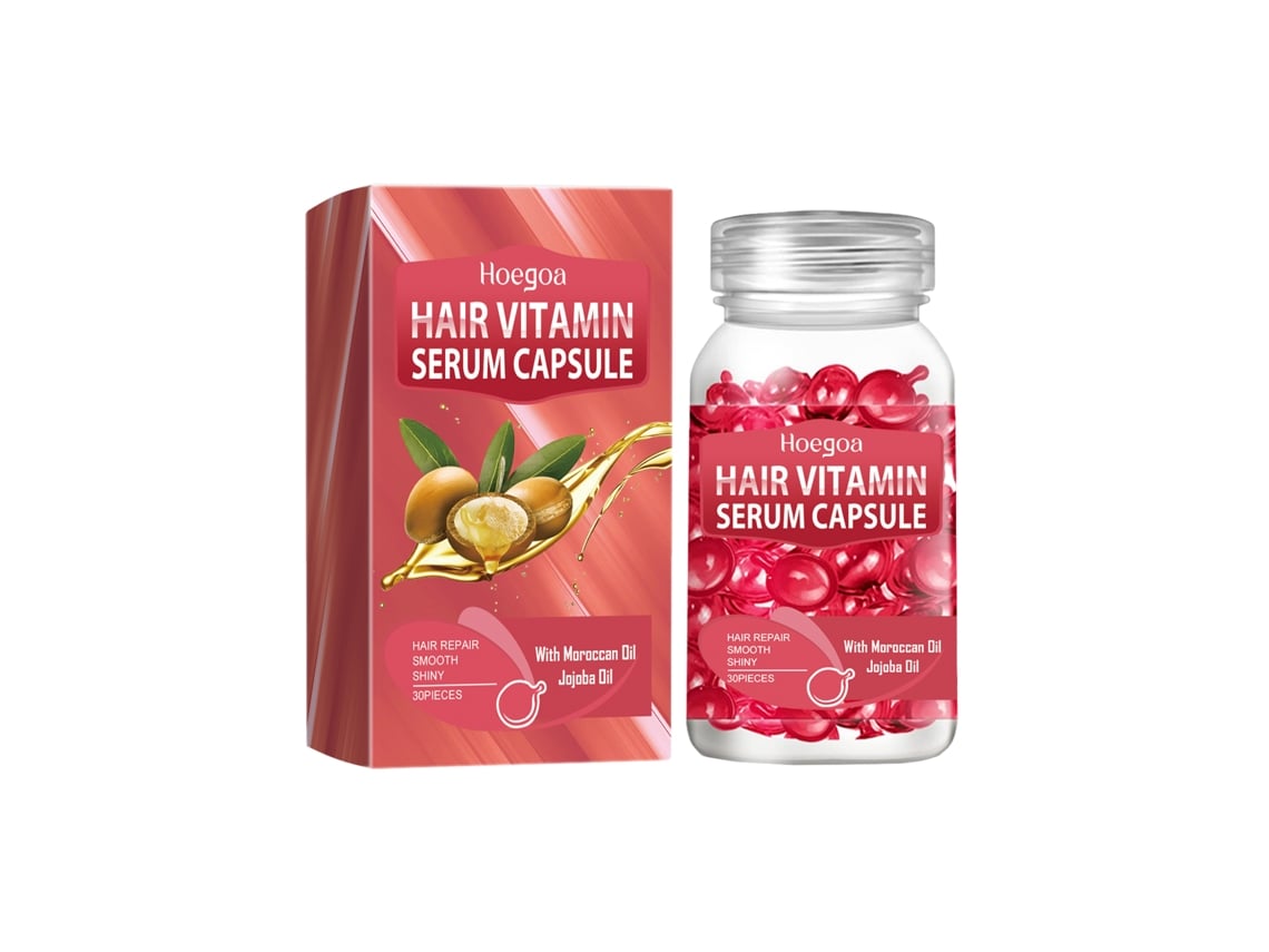 Cápsulas Óleo Capilar Hoegoa Rosa Seco Anticaspa