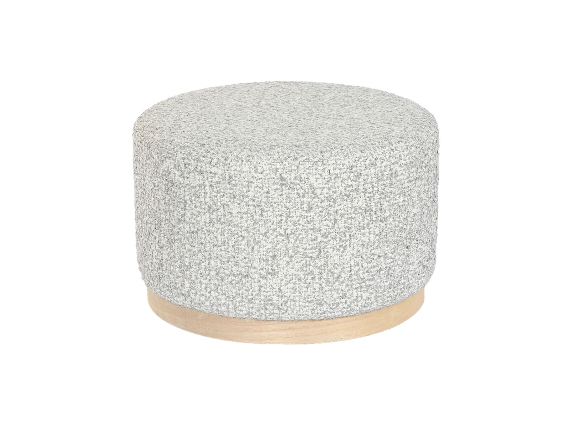 Banco Dkd Home Decor 48 X 48 X 31 Cm Cinzento Claro