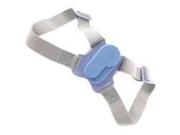 Corretor De Postura Inteligente Com Alerta De Vibração Por Sensor Para Crianças E Adultos, Treinador Da Parte Superior Das Costas, Azul.