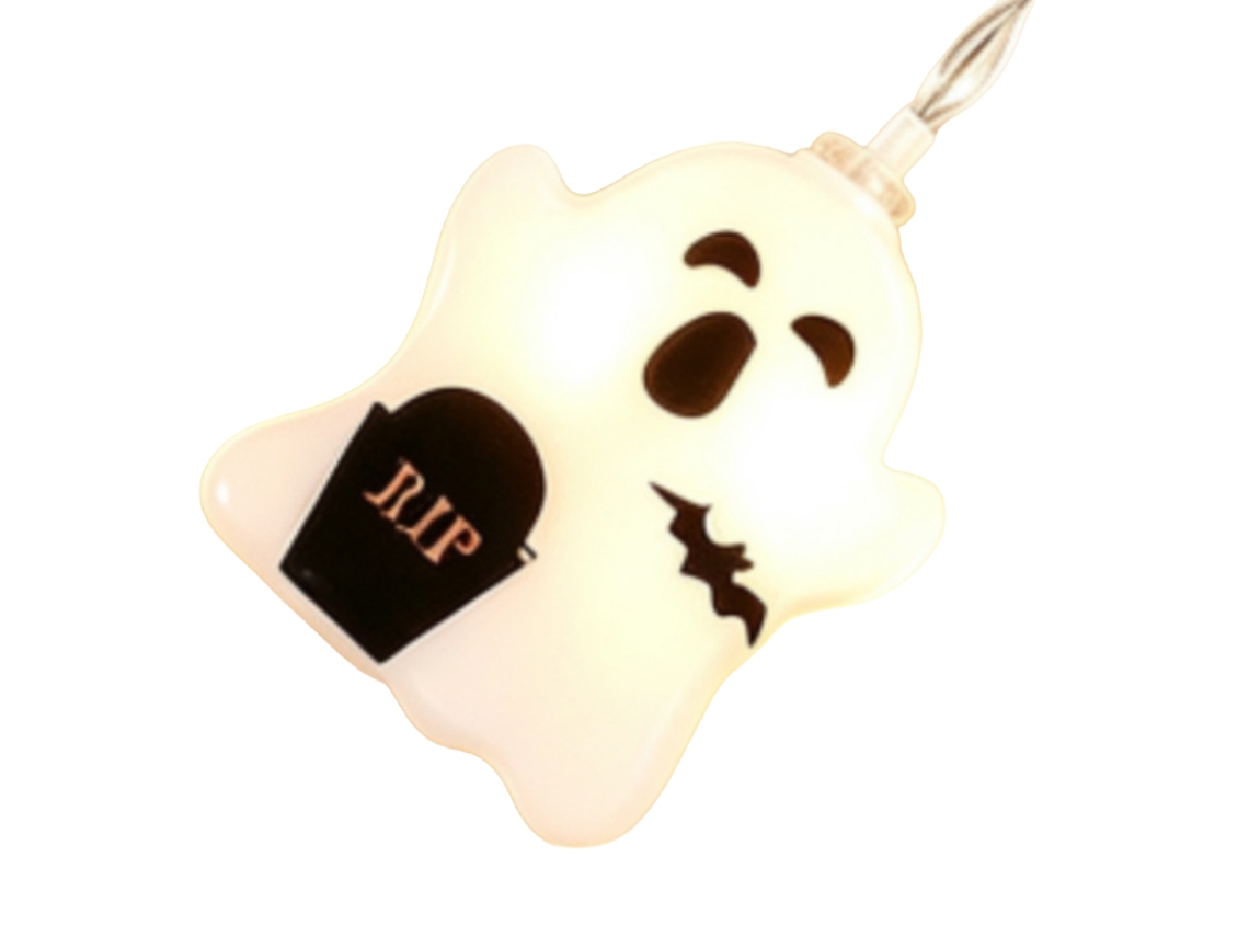 Laxiscreed Luzes De Natal Led Com Decoração De Halloween, 1.5m, Usb, Flash Constante