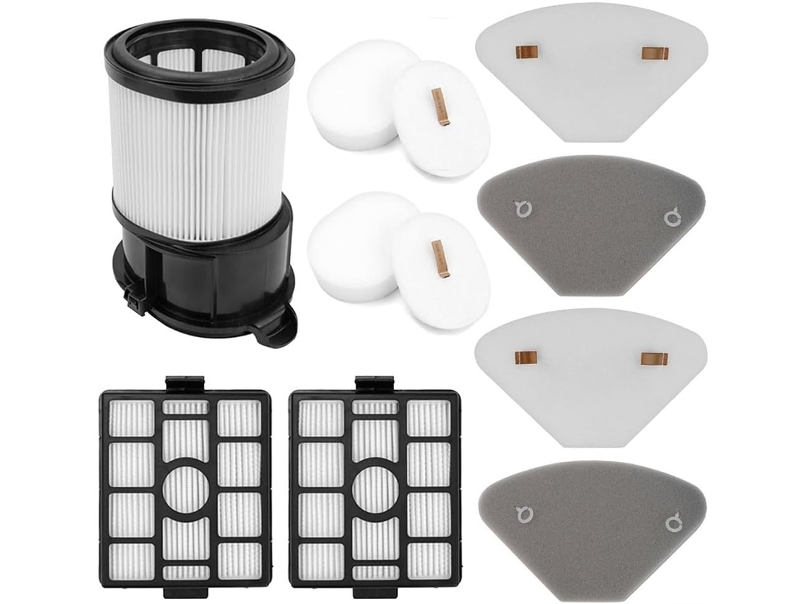 Kit De Filtros Substituição Para Aspirador Pó Shark Ip3251, Ip3251c,