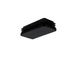 Tampa Interna Retangular Preta 60x40mm 15 Unidades Gibalto