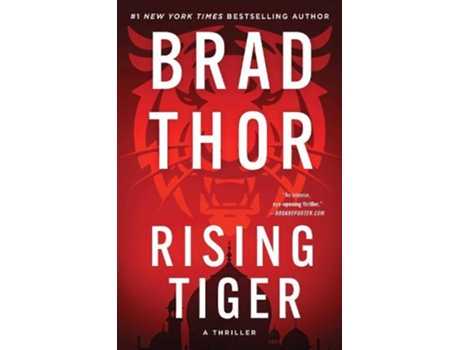 Livro Rising Tiger de Brad Thor (Inglês)