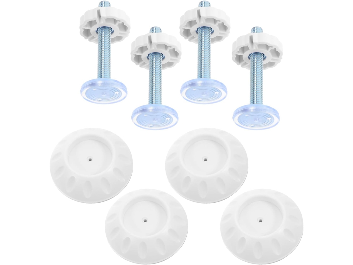 Shineofi Conjunto De 4-hastes Eixo M10*80 Com Parafusos Aço Abs Para Portões, Fácil Instalação