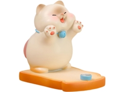 Suporte De Mesa Para Celular Com Estatueta De Gato
