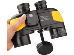 Binóculos Náuticos Militares Bak4 7x50, Com Telêmetro Medição De Distância Com Bússola, Lente Grande Para Campos Amplos, Bestvite (amarelo)