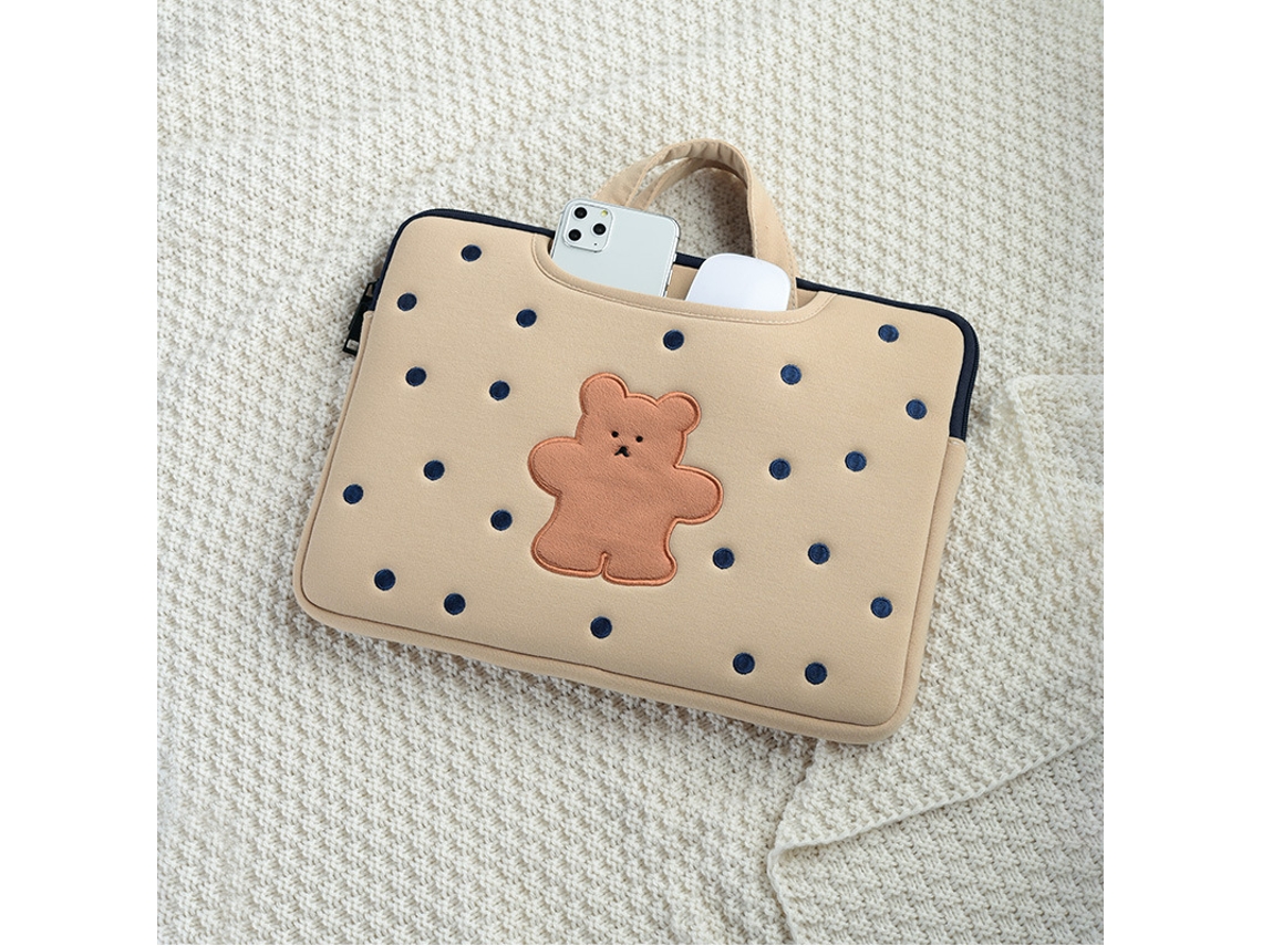 Bolsa Coreana Fofa Para Laptop De 15,6 Polegadas, Bolsa Empresarial De Grande Capacidade Para Mulheres, Leve E Simples Cxc