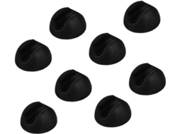 Lurrose Conjunto De 8-protetores Pés Mesa E Cadeira Em Pvc Antiderrapante Com Formato Hemisférico Para Móveis Diy