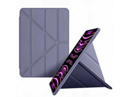 Capa De Silicone Com 3 Dobras Y, Anti-curvatura Para Redmi Pad Se 8.7 Polegadas (roxo)