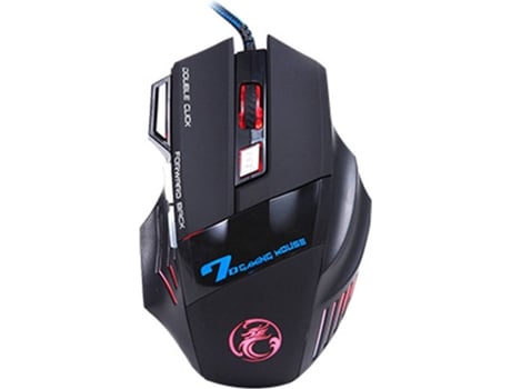 Rato IMICE X7 (Com Fio - Preto)