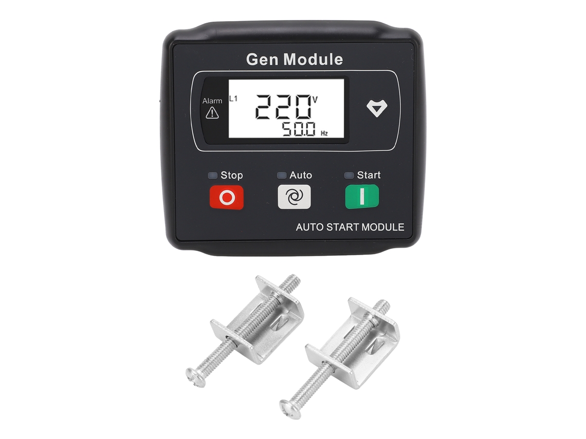 Controlador Automático De Gerador E Painel De Controle Lcd