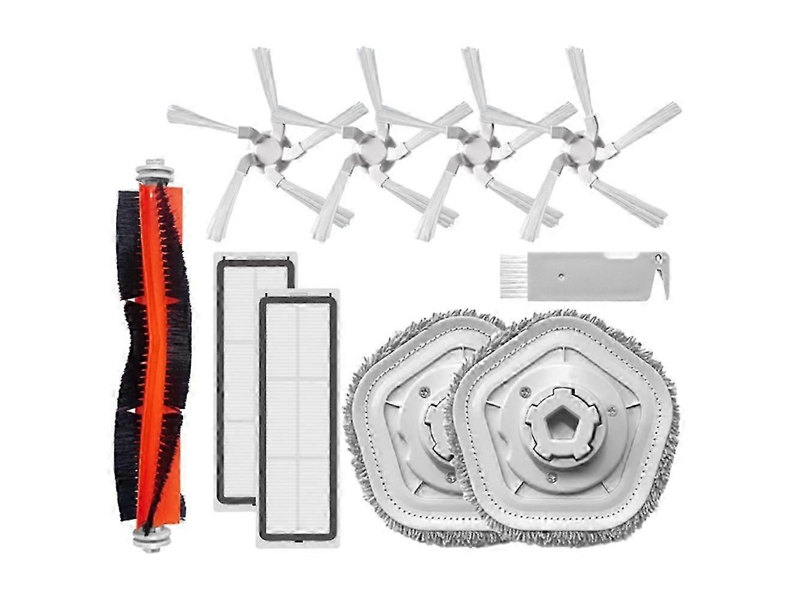 Acessórios Compatíveis Com O Aspirador De Pó Dreame Bot W10 W10pro: Escova Lateral Principal, Filtro Hepa, Pano De Limpeza.
