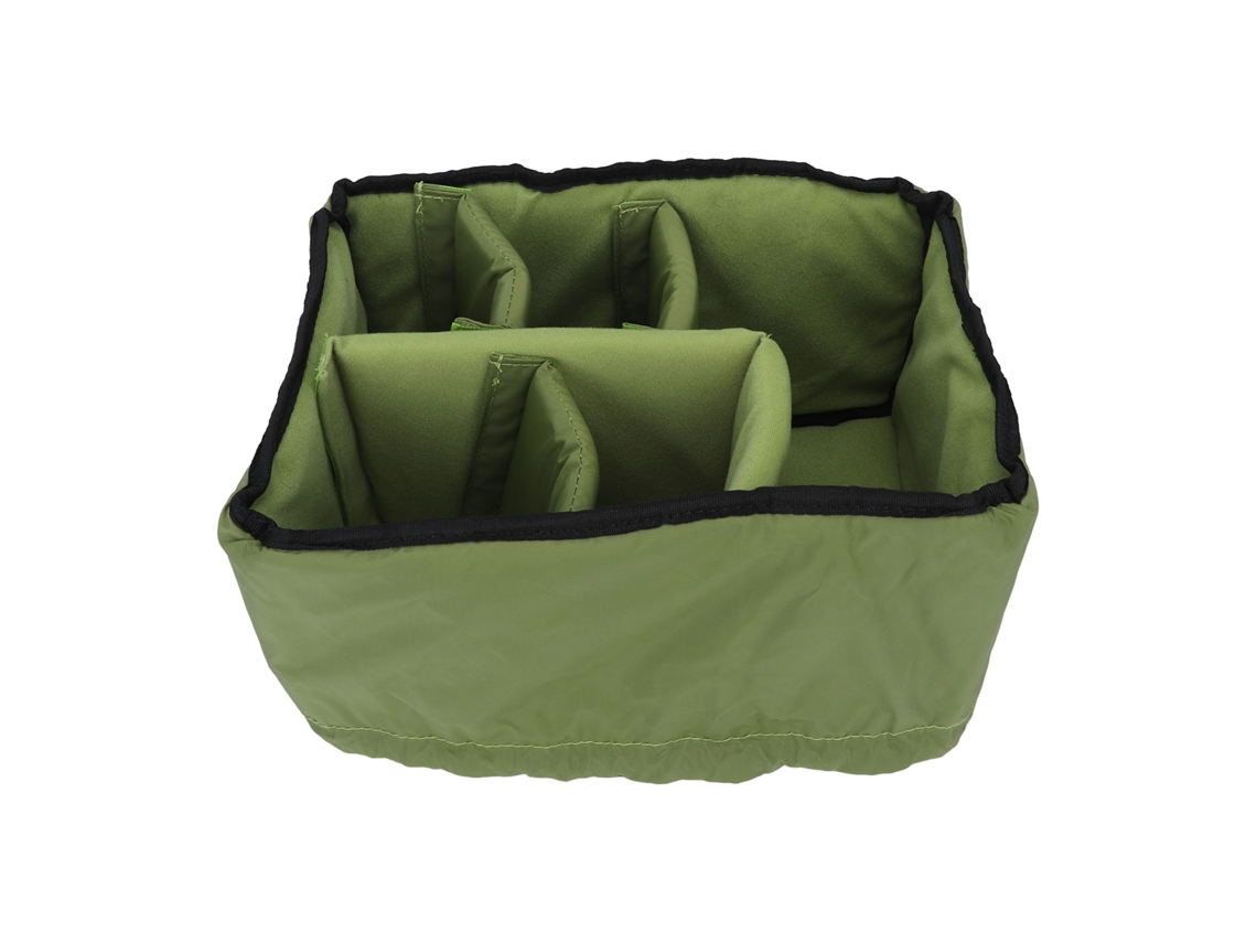 Bolsa Para Câmera Dslr De Grande Capacidade, À Prova De Choque, Com Cordão De Abertura, Bolsa Para Câmera Externa, Verde Fruta Brilvibera