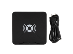 Aetheria carregador Usb C Pd75w Qc3.0 com 5 Portas e Carregamento Sem Fio, Hub de Carregamento Station Us Plug