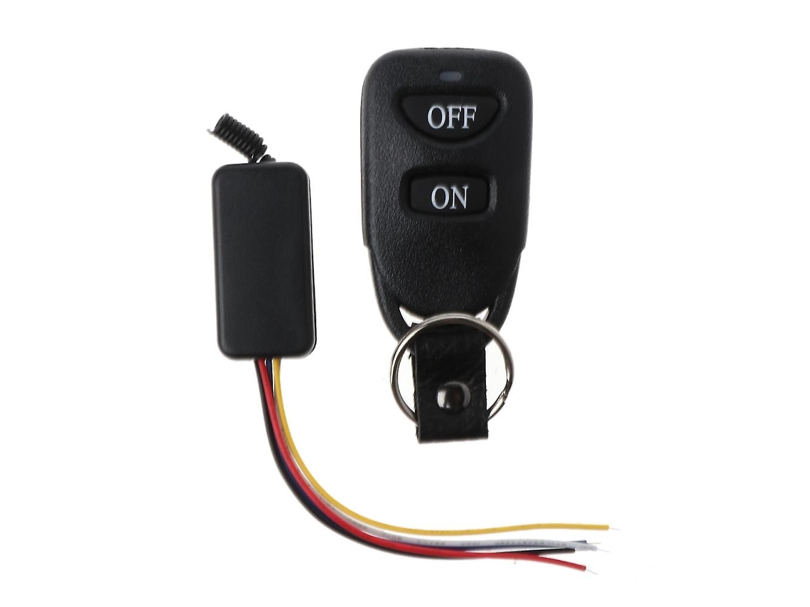 2-channel Rf Wireless Remote Control With Two-button Transmitter And 5v-12v Multi-function Relay Switch.