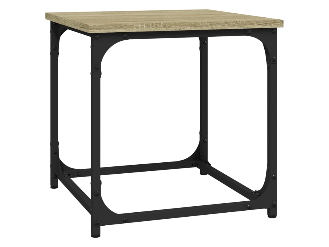 Side Table, Side Tables Vidaxl Marrom Madeira Processada (n/a)