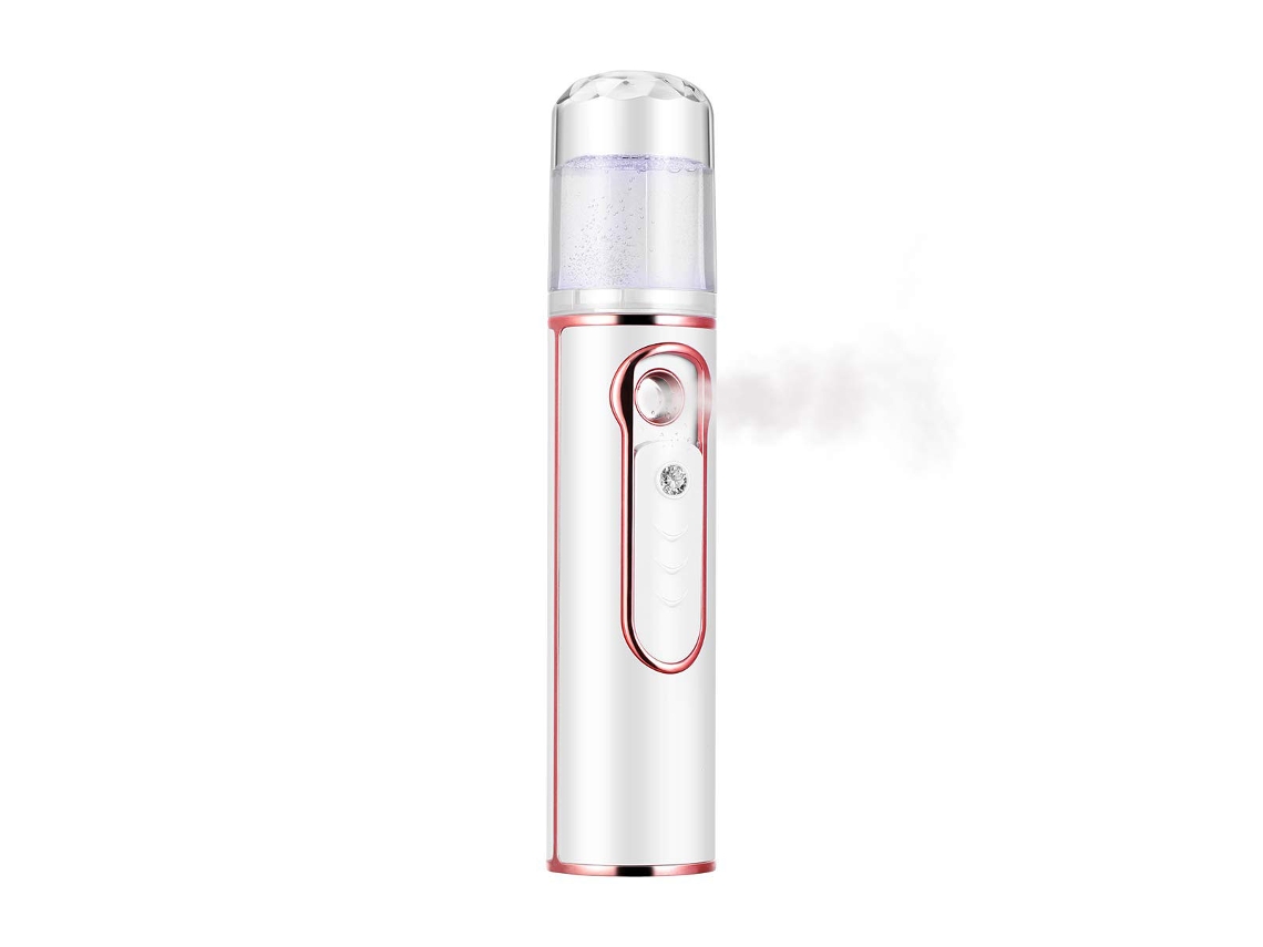Pulverizador Nano Mist Recarregável Por Usb Com Função De Névoa Fria Para O Rosto, Pulverizador Facial Portátil Com Hidratação Refrescante E Analisado