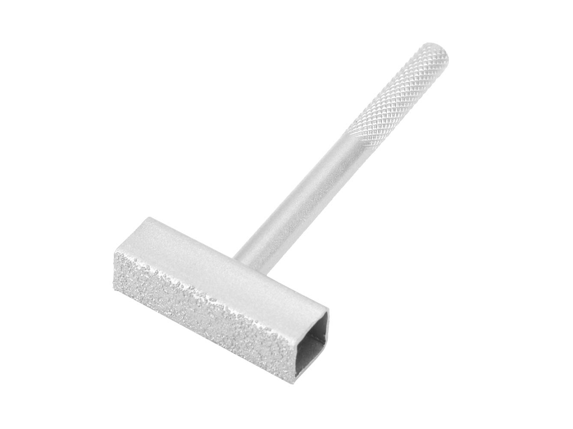 Ferramenta De Afinamento De Roda De Esmeril Tipo T Com Diamante Para Afinar Roda De Esmeril De Pedra Prateada