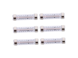 Lurelia Termómetro Analógico, Para Frigorífico E Congelador, Alta Precisão, Visor Fácil Leitura, Memória Máx./mín., Uso Comercial, Material Abs