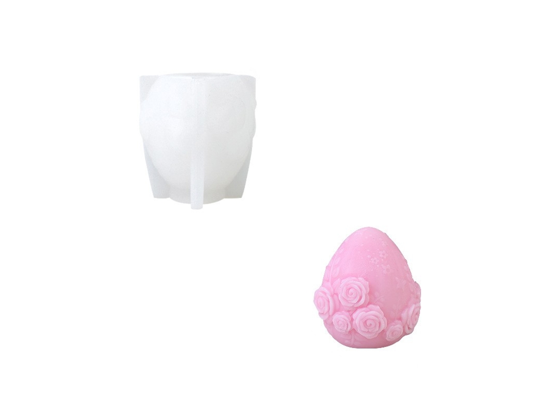 Molde De Silicone Para Velas, Sabonetes E Resina