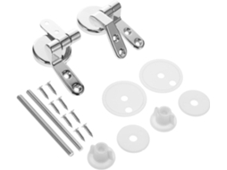Kit De Fixação Para Assento Sanitário Com Parafusos E Dobradiças Resistentes E Duráveis