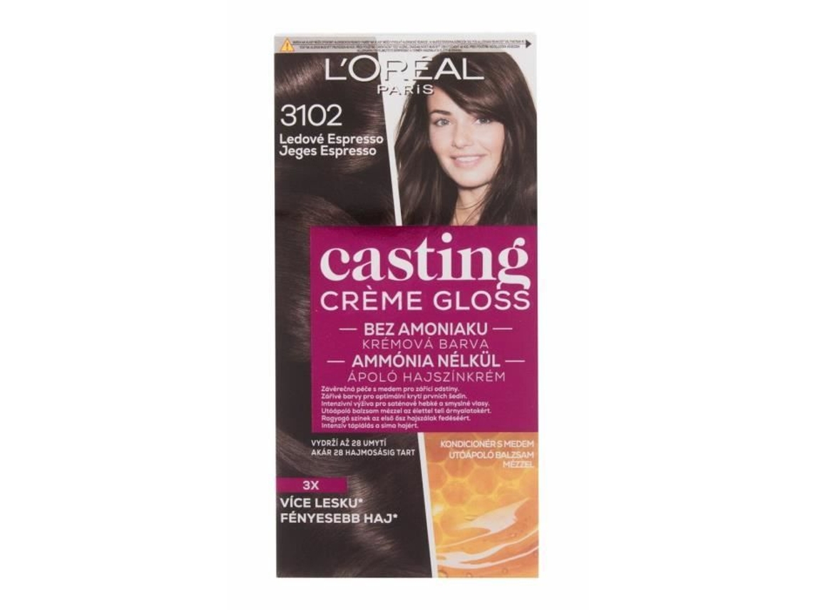 48ml Loréal Paris Casting Creme Gloss, 3102 Glacé Expresso, Cor Do Cabelo