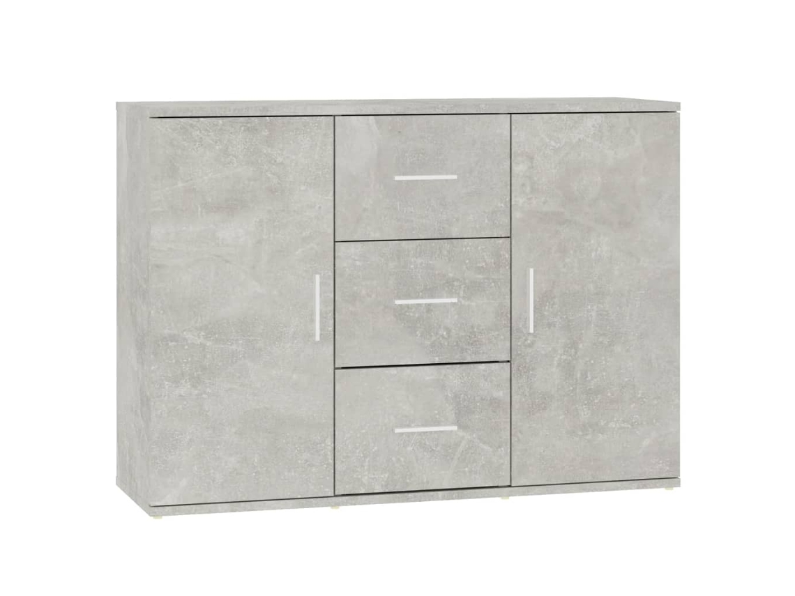 Sideboard, Sideboards Vidaxl Cinzeto Madeira Processada (n/a)