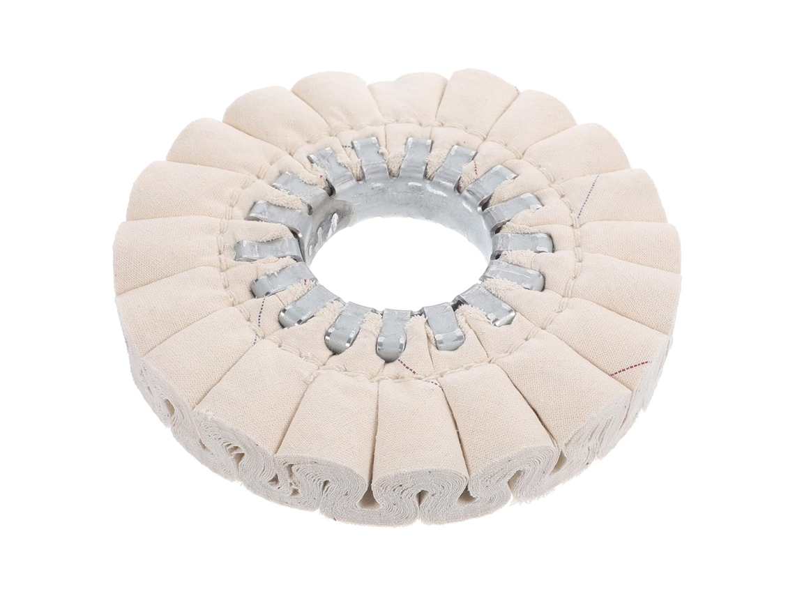 Roda De Polimento De Algodão Nuobesty Para Trabalhos Em Madeira, Acessório Para Polimento De Metais Para Uso Doméstico