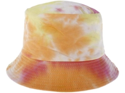 Chapéu Bucket Tie dye Proteção Solar Dobrável Pescador Uso Externo S/MARCA